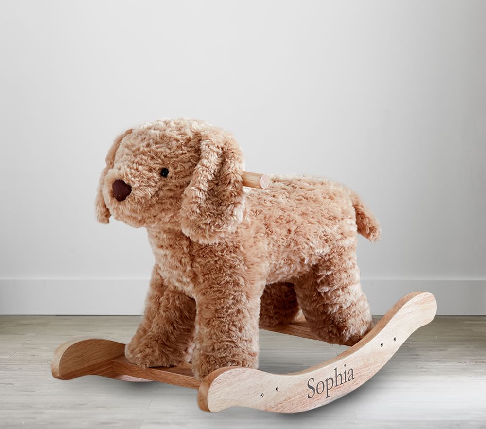 Nursery Labradoodle Plush Rocker